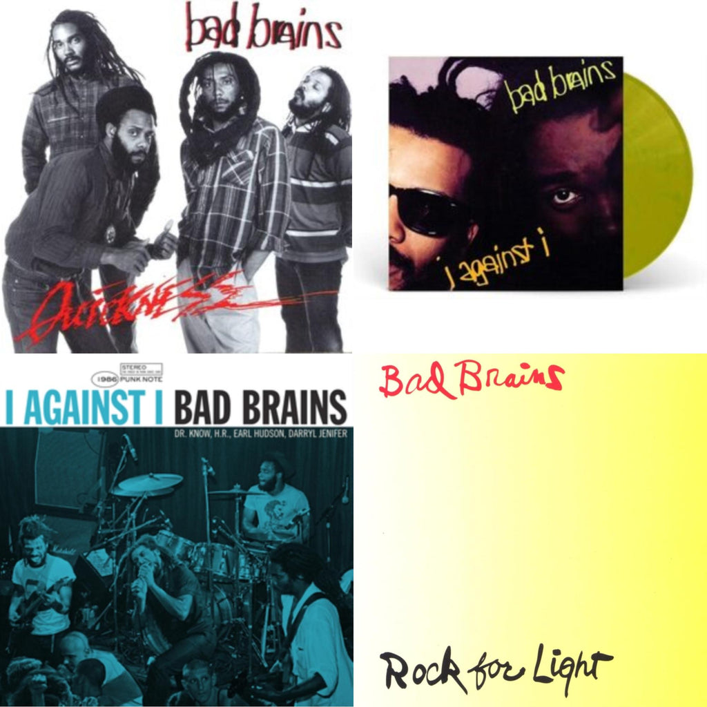 Bad Brains - Quickness & I Against I (Plutonium LP Vinyl) & I Against I - Punk Note & Rock For Light (Burnt Orange LP Vinyl)