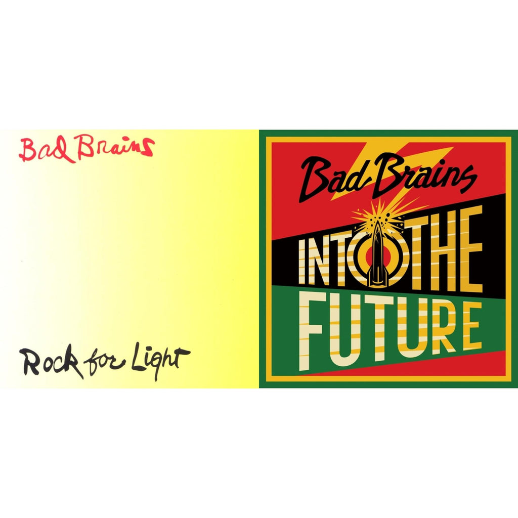 Bad Brains - Into The Future (Green, Yellow, Red Splatter LP Vinyl) & Rock For Light (Burnt Orange LP Vinyl)