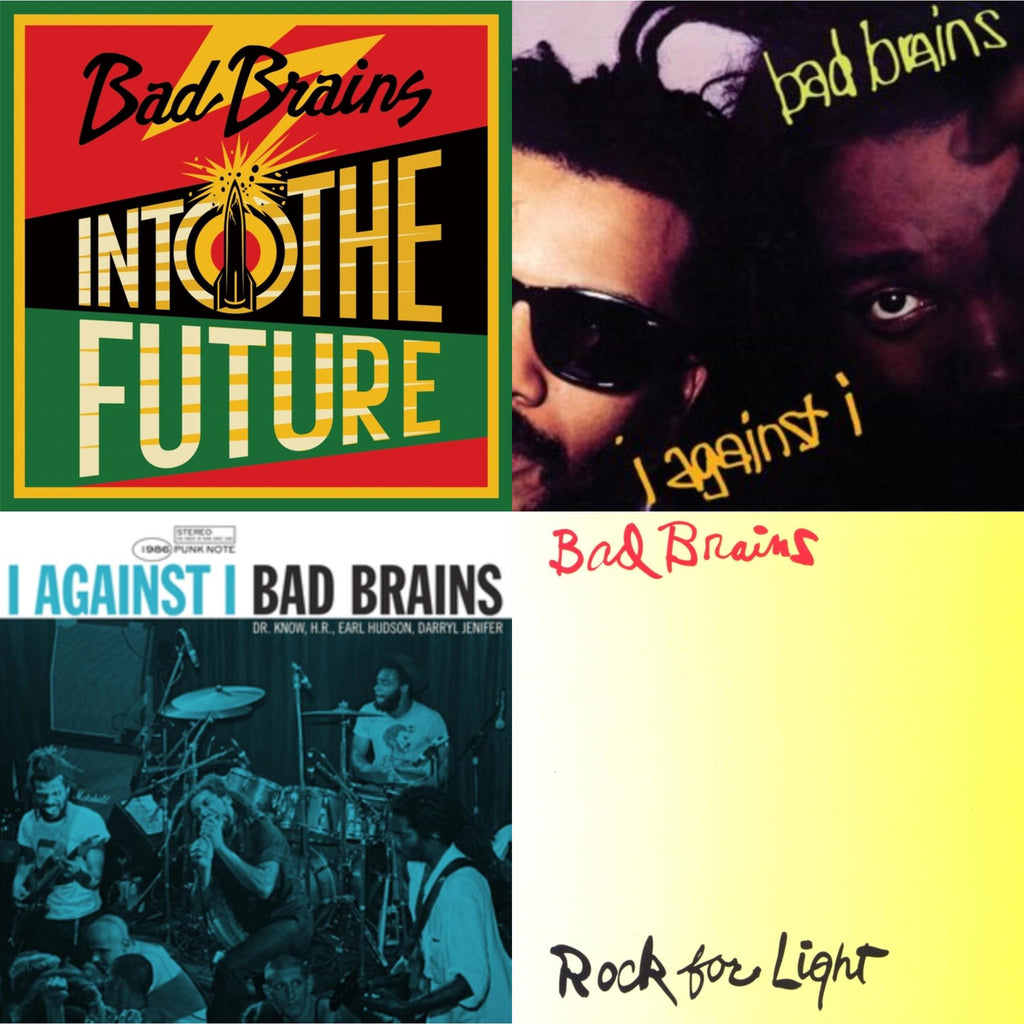 Bad Brains - Into The Future (Green, Yellow, Red Splatter LP Vinyl) & I Against I & I Against I - Punk Note & Rock For Light (Burnt Orange LP Vinyl)