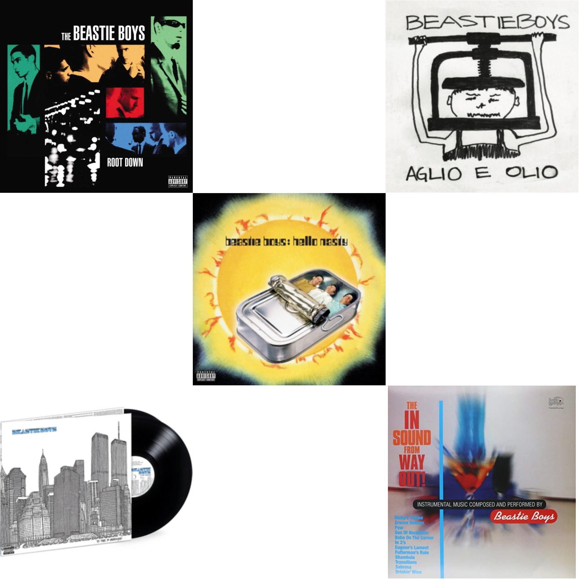 Hello Nasty & Aglio E Olio & In Sound From Way Out (180G) & To The 5 Boroughs (180G/2LP) & Root Down Ep