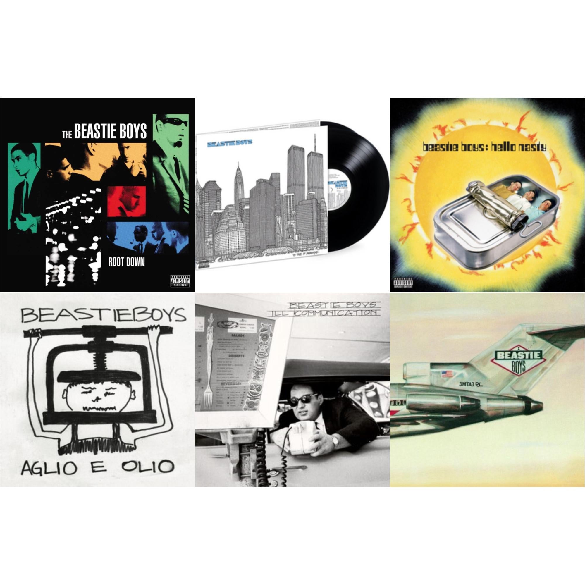Hello Nasty & Aglio E Olio & Ill Communication (30Th Anniversary Deluxe Edition) (3LP) & Licensed To Ill (30Th Anniversary Edition) & To The 5 Boroughs (180G/2LP) & Root Down Ep