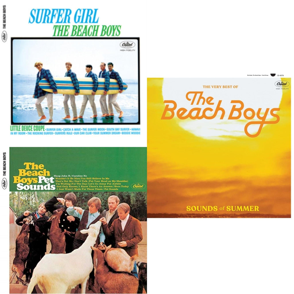 Sounds Of Summer: The Very Best Of The Beach Boys (Remastered/2LP) & Pet Sounds (Mono) & Surfer Girl (75Th Anniversary)
