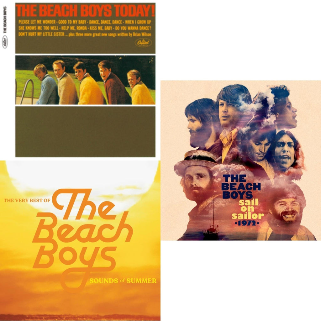 Beach Boys - Today (Stereo & Mono) & Sounds Of Summer: The Very Best Of The Beach Boys (Expanded Edition/3CD) & Sail On Sailor (2CD)
