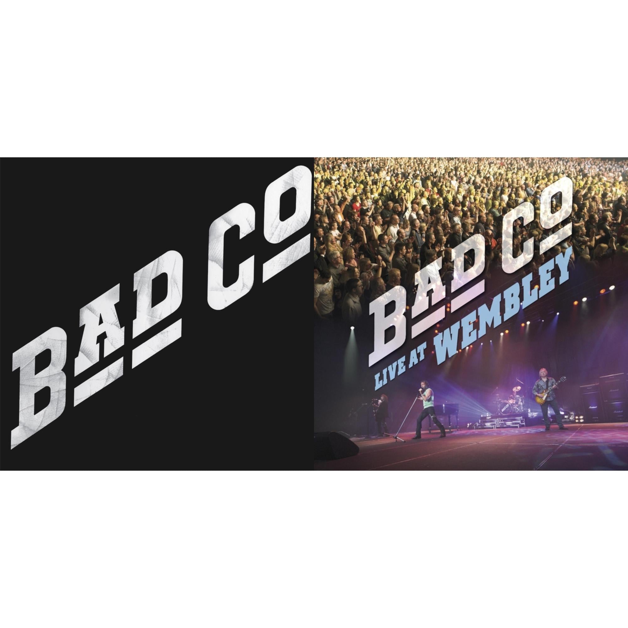 Live At Wembley (Limited/2LP/CD) & Bad Company (Crystal Clear Diamond LP Vinyl) (Rocktober) (Atl75)