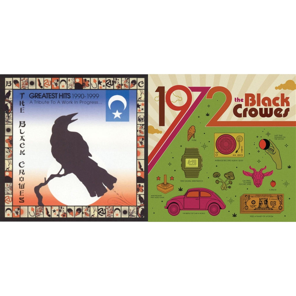 Black Crowes - Greatest Hits 1990-1999 & 1972 - CD Bundle