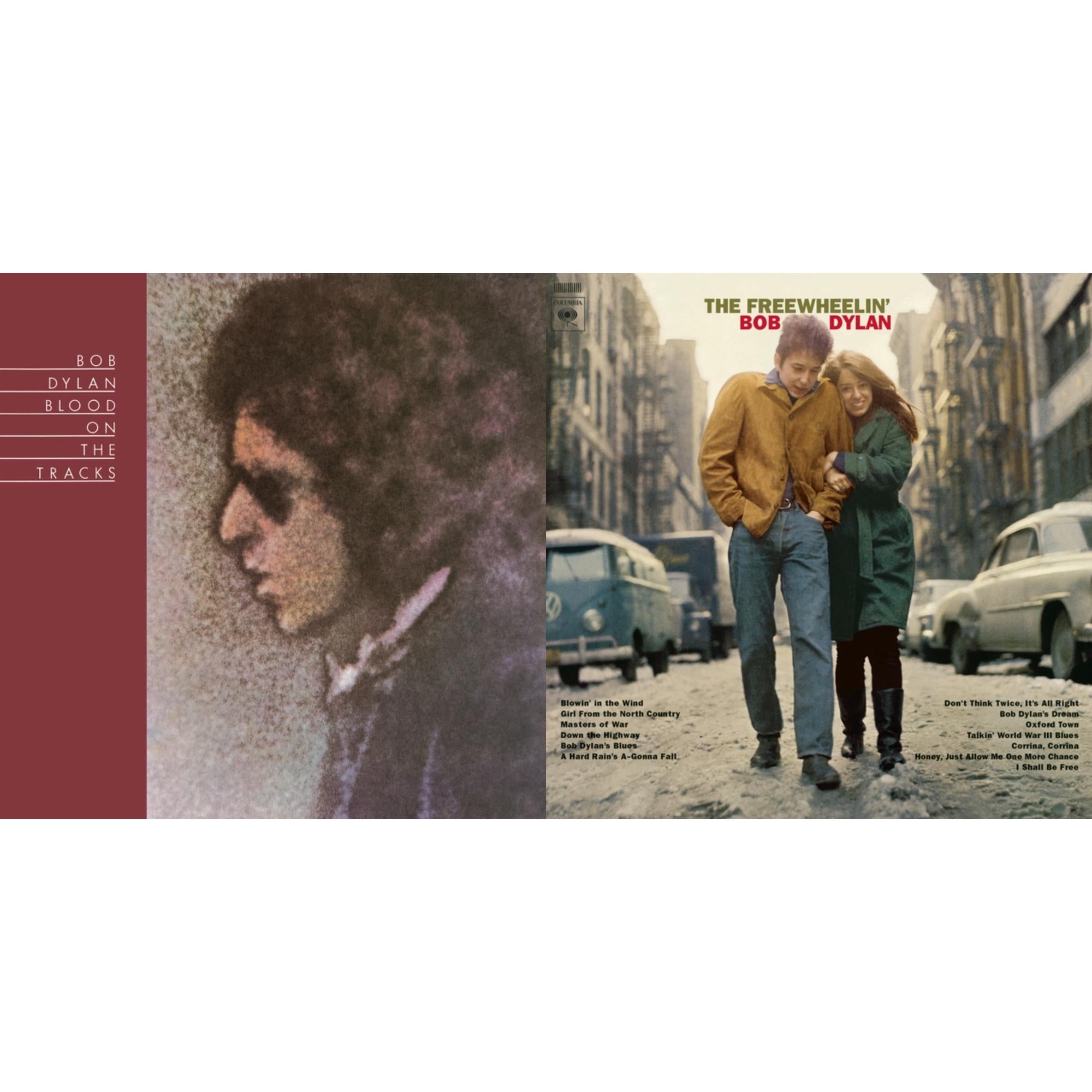 Blood On The Tracks (150G/Dl Insert) & Freewheelin Bob Dylan (140G/Dl Code)