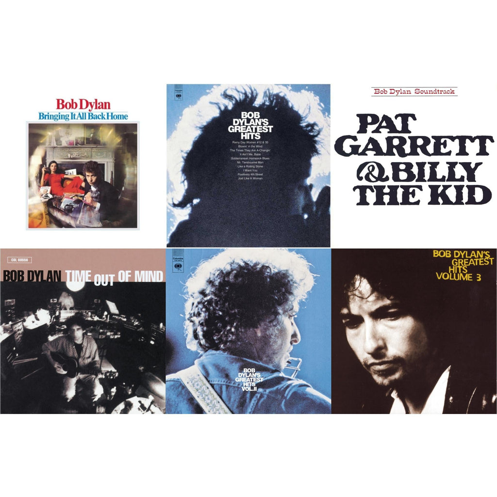 Greatest Hits Vol.1 & Greatest Hits Vol.2 & Time Out Of Mind & Bringing It All Back Home & Pat Garrett & Billy The Kid & Greatest Hits Vol.3