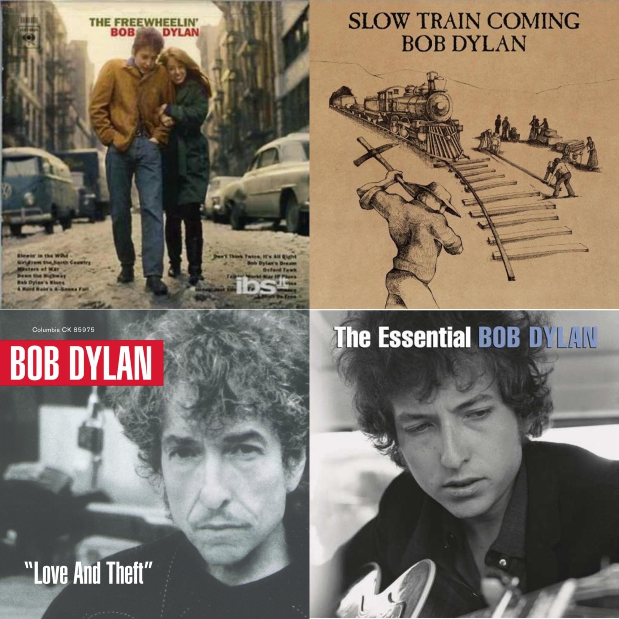 Freewheelin Bob Dylan & Slow Train Coming & Love & Theft & Essential Bob Dylan