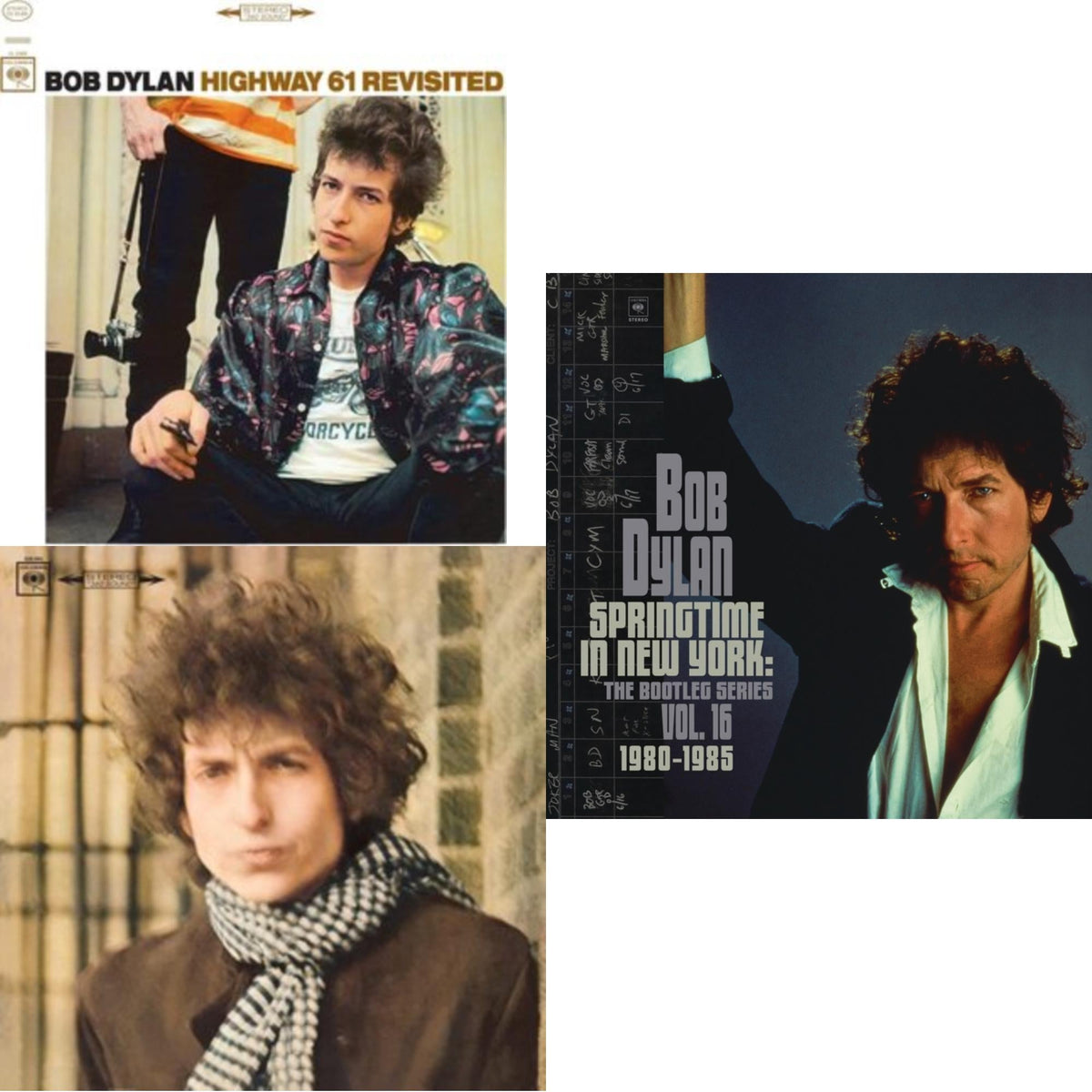 Bob Dylan - Highway 61 Revisited & Blonde On Blonde & Springtime In New York: The Bootleg Series Vol. 16 (1980-1985) (2LP)