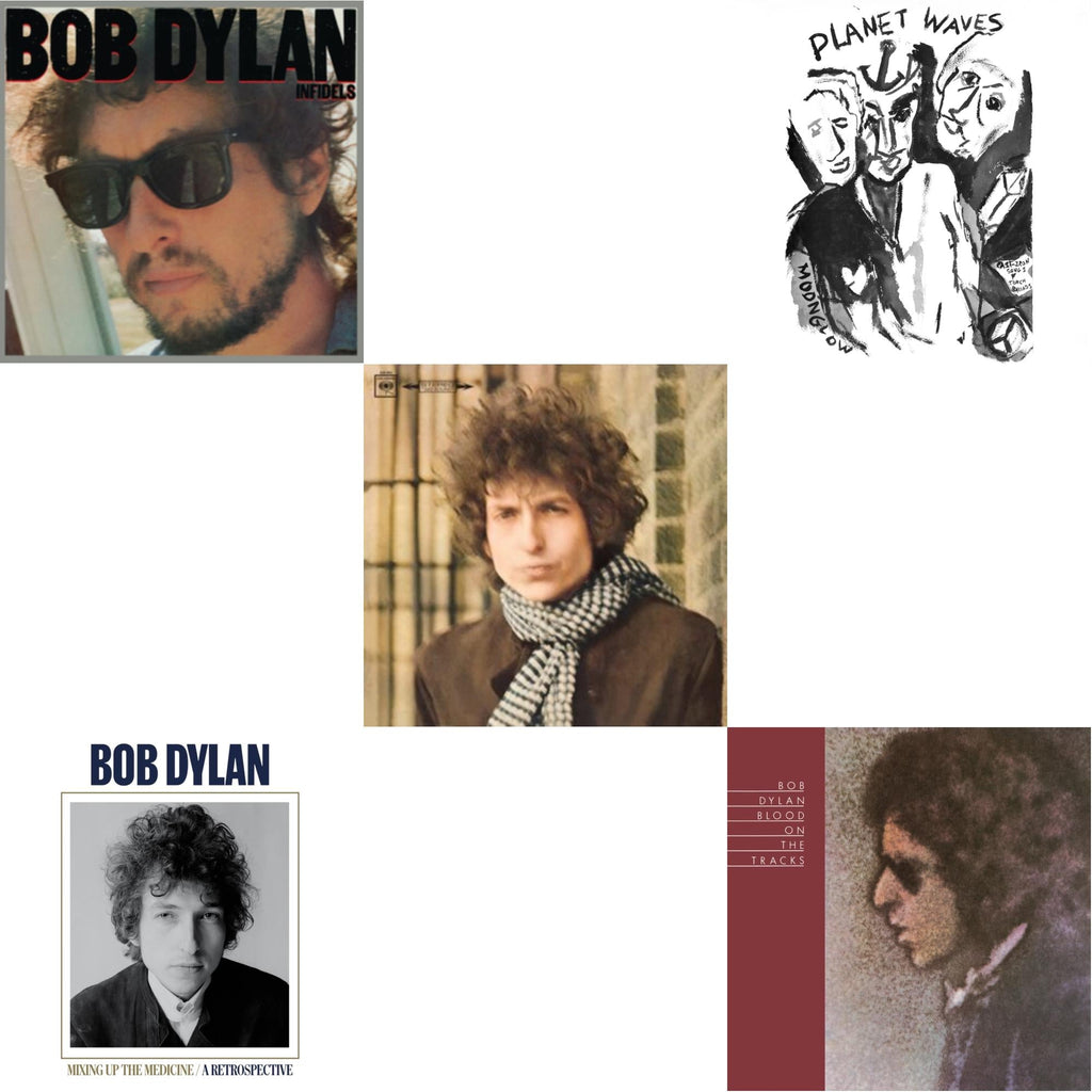 Infidels (150G/Dl Insert) & Planet Waves (150G LP Vinyl/Dl) & Blood On The Tracks (150G/Dl Insert) & Blonde On Blonde & Mixing Up The Medicine