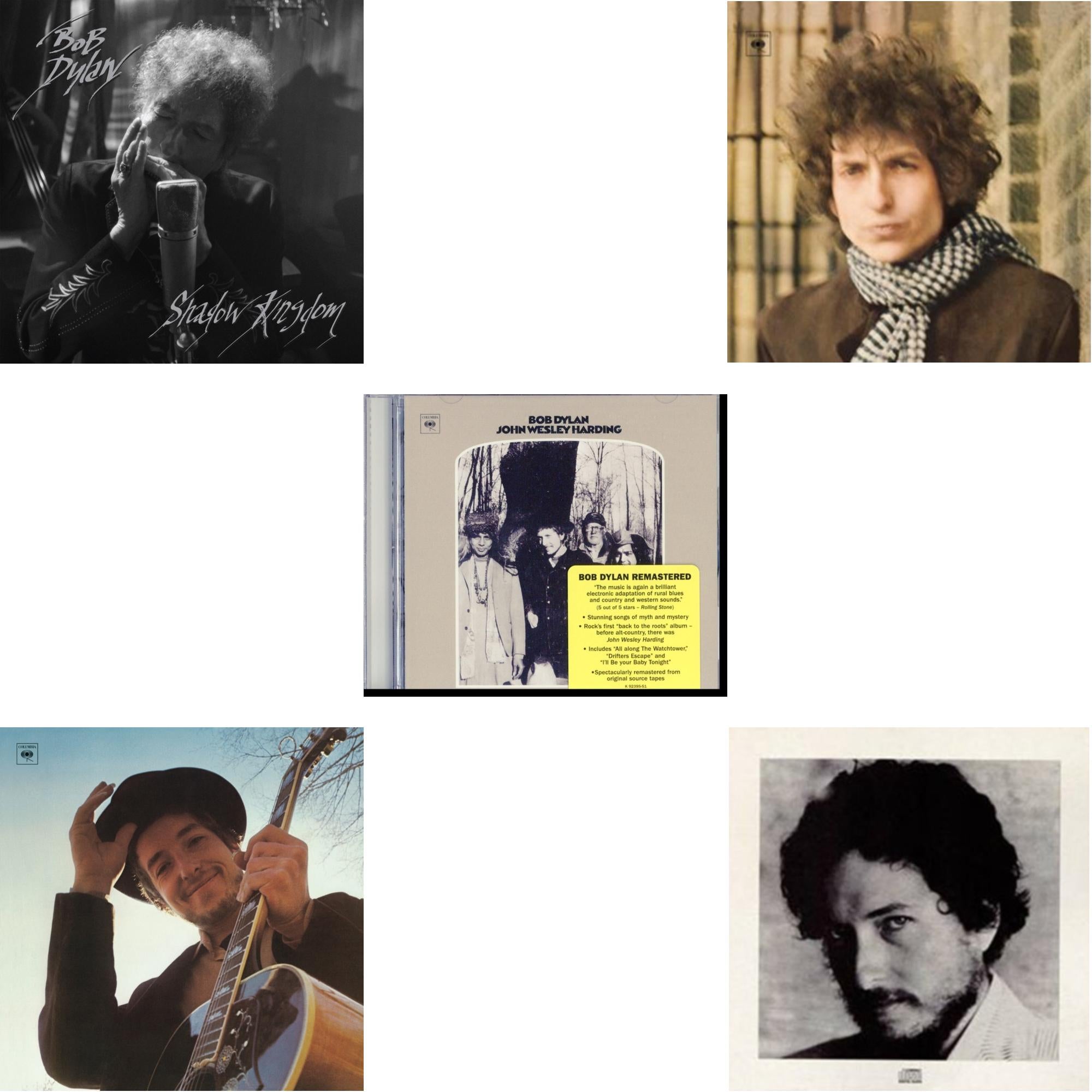 Shadow Kingdom & Nashville Skyline & John Wesley Harding & Blonde On Blonde & New Morning