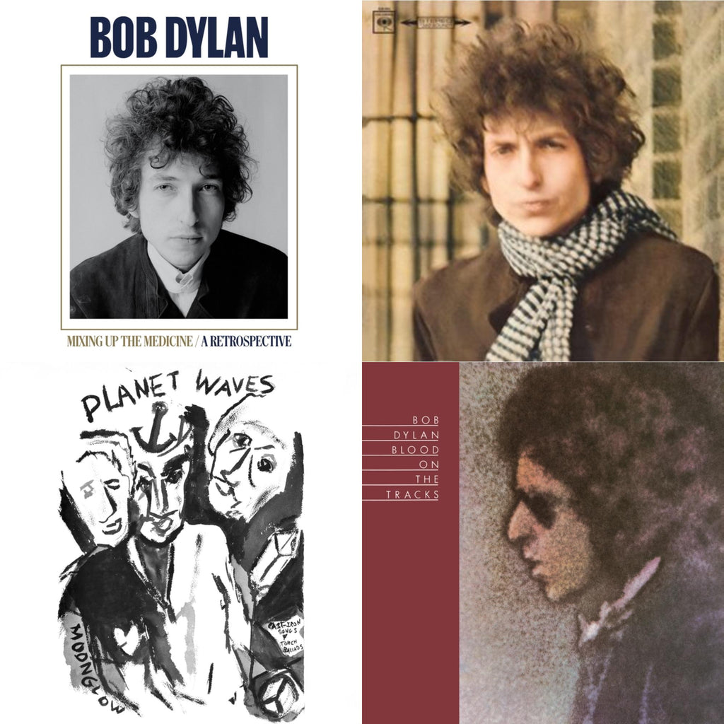 Planet Waves (150G LP Vinyl/Dl) & Blood On The Tracks (150G/Dl Insert) & Blonde On Blonde & Mixing Up The Medicine