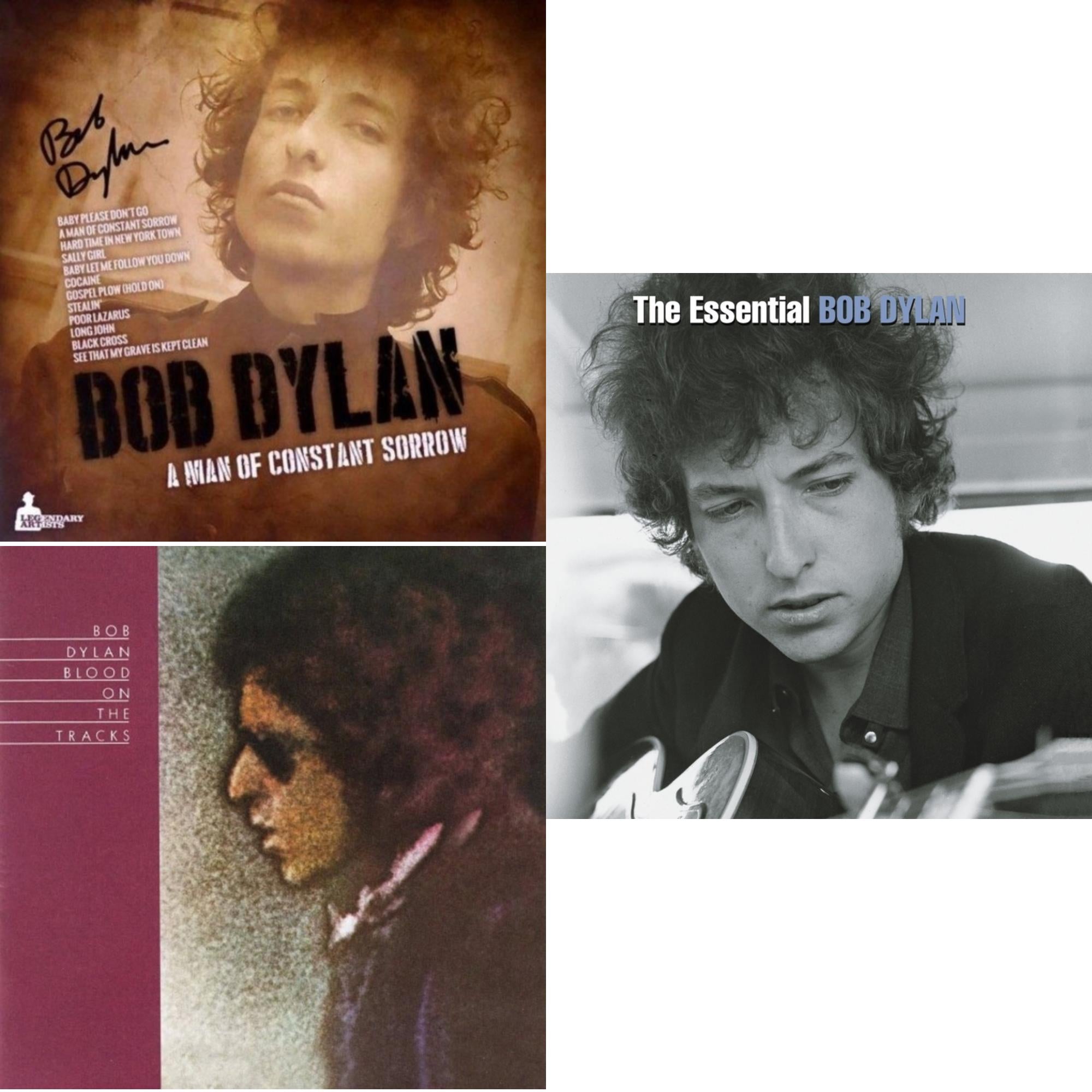 Man Of Constant Sorrow & Blood On The Tracks & Essential Bob Dylan