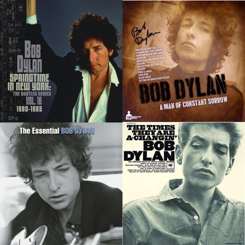 Springtime In New York: The Bootleg Series Vol. 16 (1980-1985) (2LP) & Man Of Constant Sorrow & Essential Bob Dylan & Times They Are A Changin