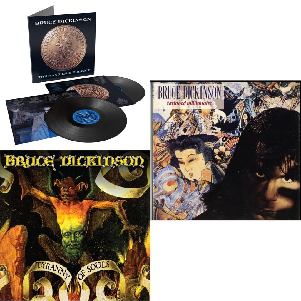 Bruce Dickinson - Mandrake Project (2LP/180G) & Tyranny Of Souls & Tattooed Millionaire (180G)