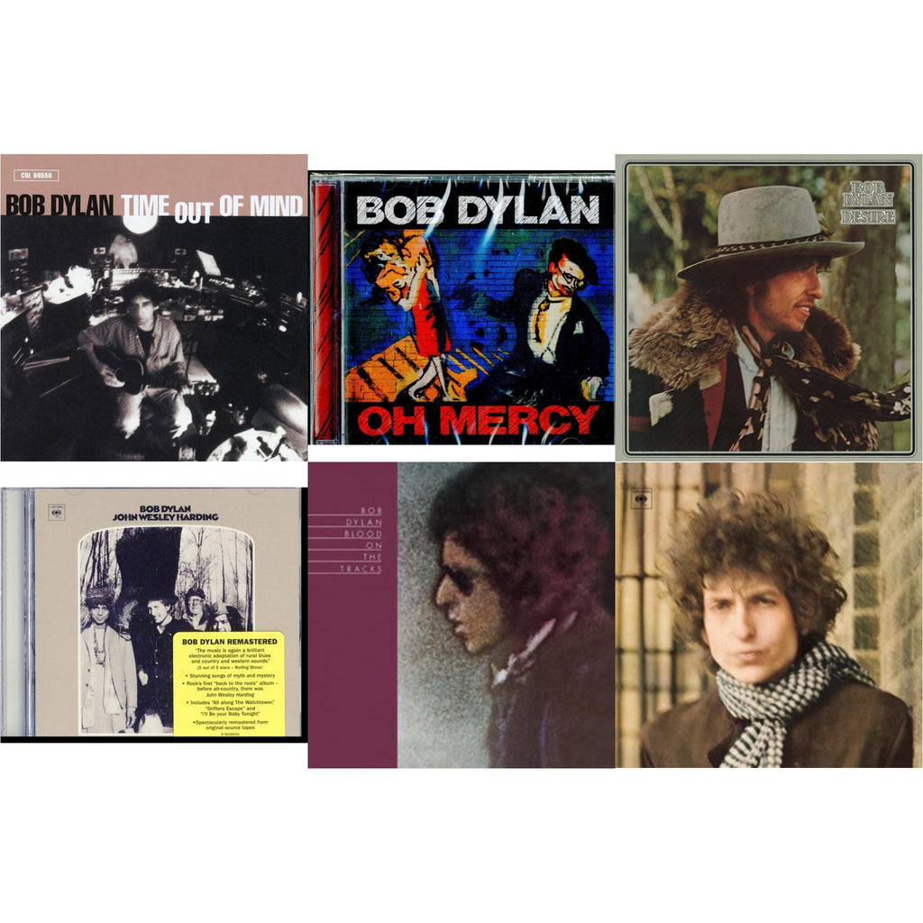 Time Out Of Mind & Oh Mercy & Desire & John Wesley Harding & Blood On The Tracks & Blonde On Blonde