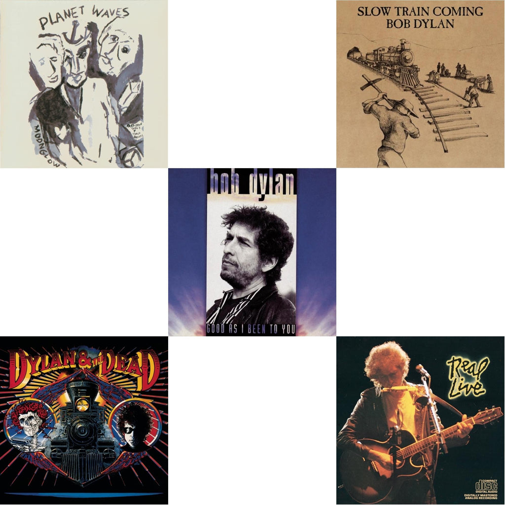 Slow Train Coming & Good As I Been To You & Real Live & Planet Waves & Dylan & The Dead