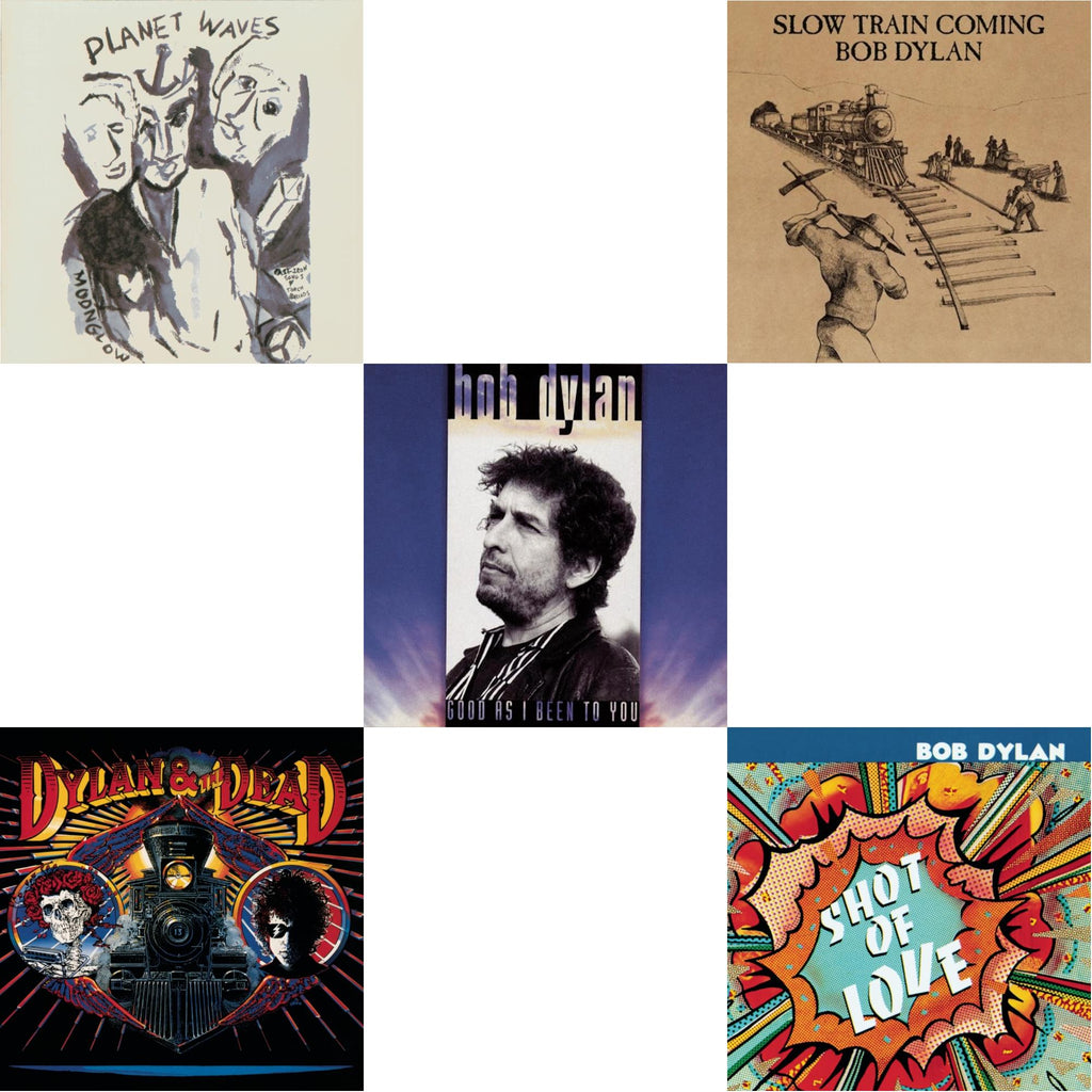 Slow Train Coming & Shot Of Love & Good As I Been To You & Planet Waves & Dylan & The Dead