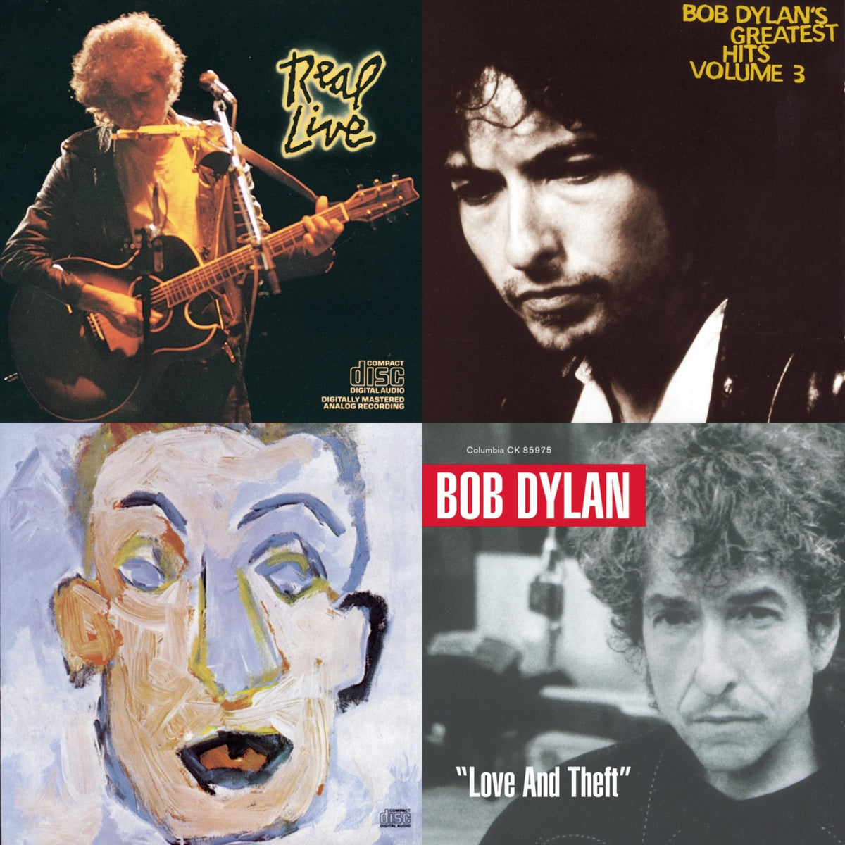 Real Live & Greatest Hits Vol.3 & Self Portrait & Love & Theft