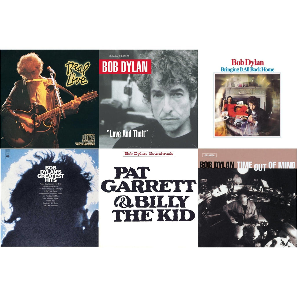 Greatest Hits Vol.1 & Time Out Of Mind & Bringing It All Back Home & Pat Garrett & Billy The Kid & Real Live & Love & Theft