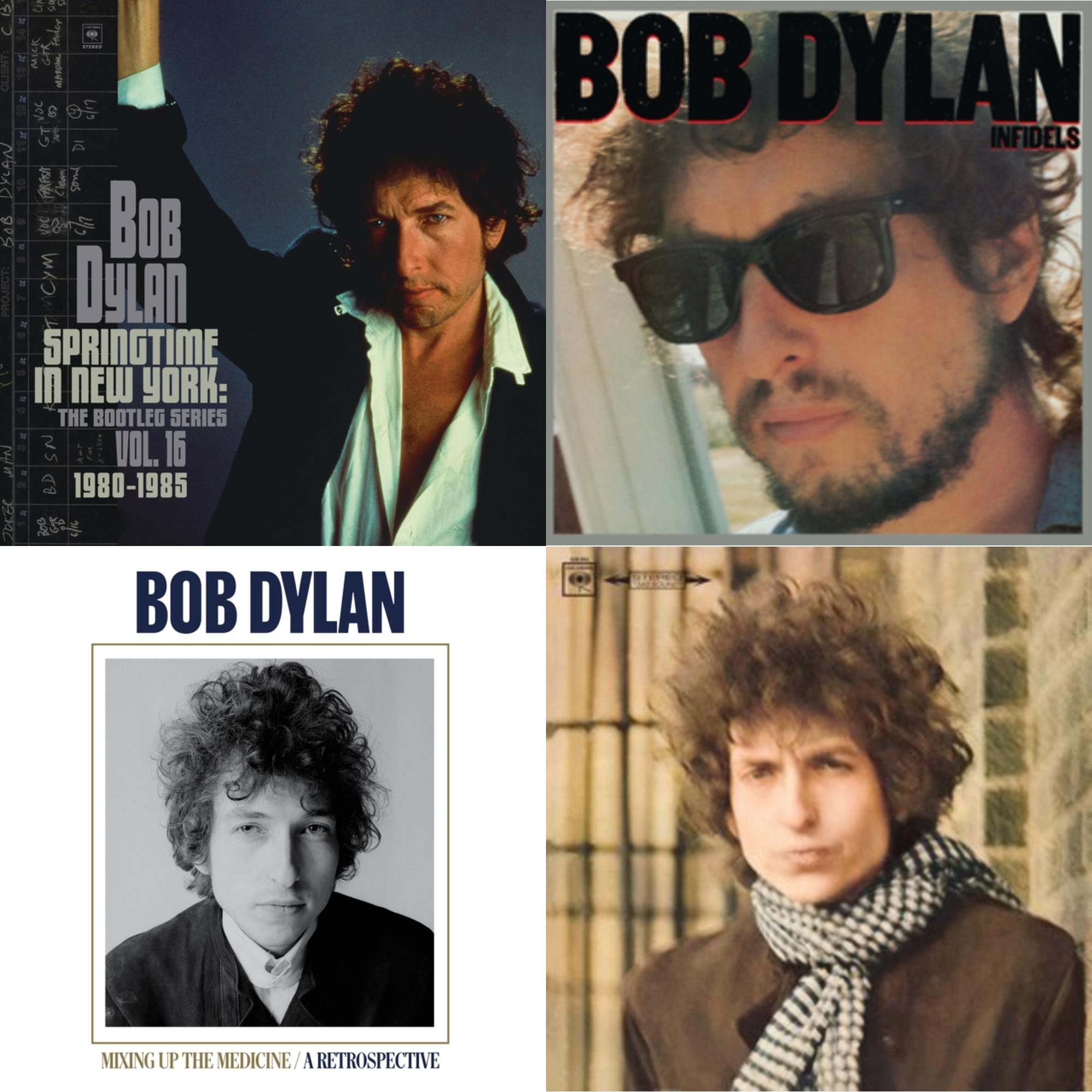 Infidels (150G/Dl Insert) & Springtime In New York: The Bootleg Series Vol. 16 (1980-1985) (2LP) & Blonde On Blonde & Mixing Up The Medicine