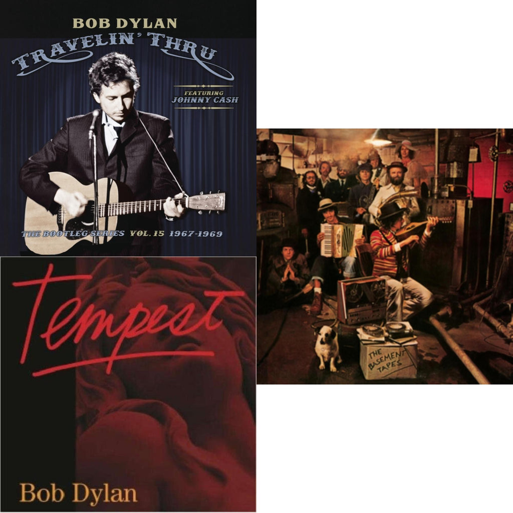 Traveling Thru Ft Johnny Cash: Bootleg Series Vol. 15 (3LP) & Tempest (2LP/CD/180G/Gatefold) & Basement Tapes