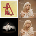 Happier Than Ever (X) (2LP) & Happier Than Ever (2LP/Recycled Vinyl/Rainbow Foil Jacket) (Rsd) & Billie Eilish - Dont Smile At Me (Black LP Vinyl) & When We All Fall Asleep, Where Do We Go? (Pale Yellow LP Vinyl)