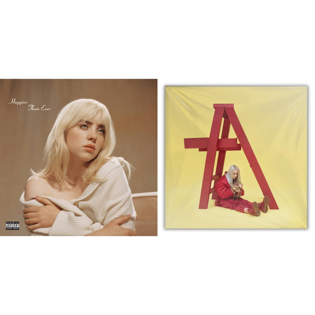 Happier Than Ever (2LP/Recycled Vinyl/Rainbow Foil Jacket) (Rsd) & Billie Eilish - Dont Smile At Me (Black LP Vinyl)