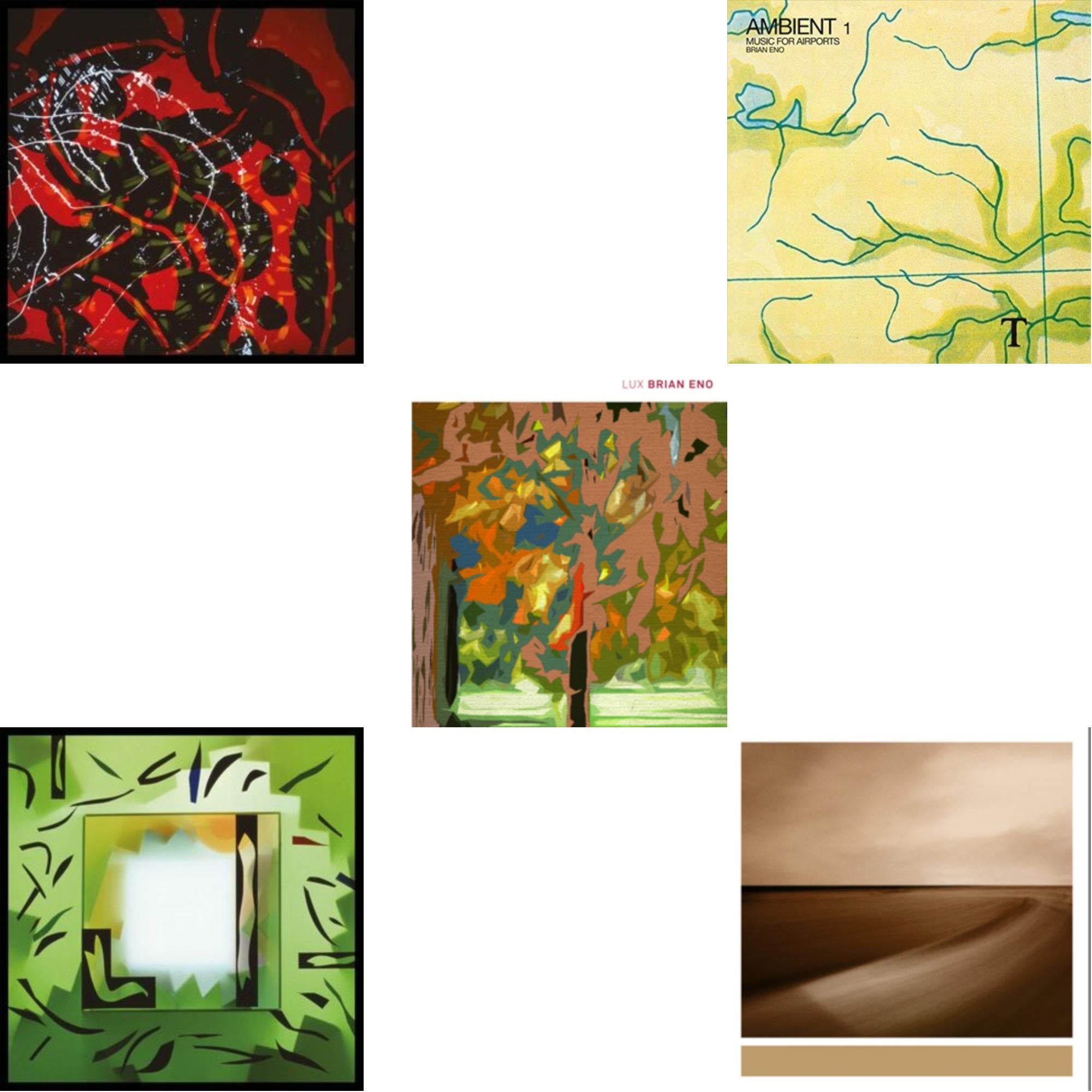 Ambient 1: Music For Airports & Lux (2LP/Gatefold/Dl) & Nerve Net (2LP/Gatefold/Dl) & Shutov Assembly (2LP/Gatefold/Dl) & Small Craft On A Milk Sea (2LP/Dl Card)