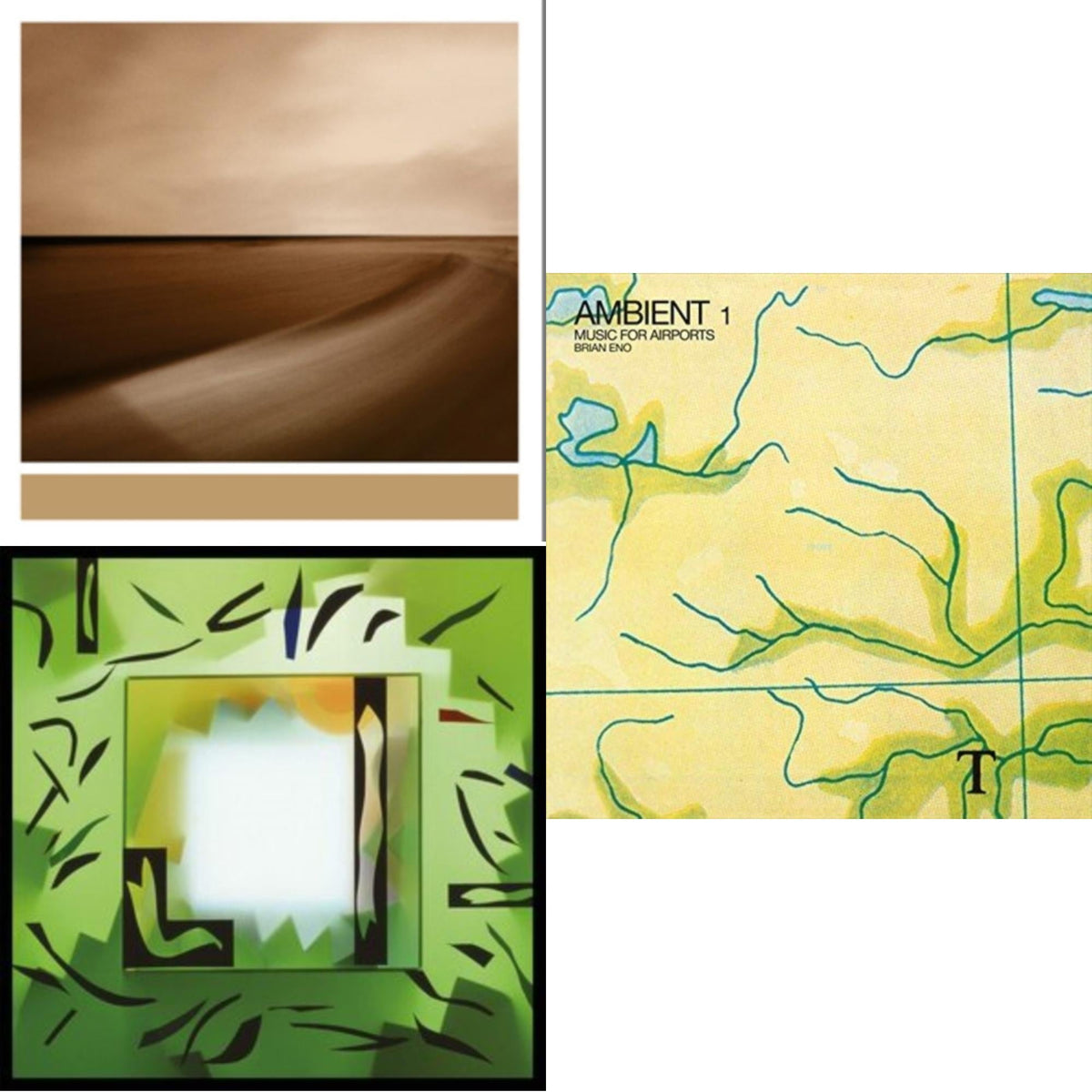 Brian Eno - Ambient 1: Music For Airports & Shutov Assembly (2LP/Gatefold/Dl) & Small Craft On A Milk Sea (2LP/Dl Card)