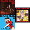 Black Flag - Damaged & First Four Years & My War - LP Vinyl Bundle