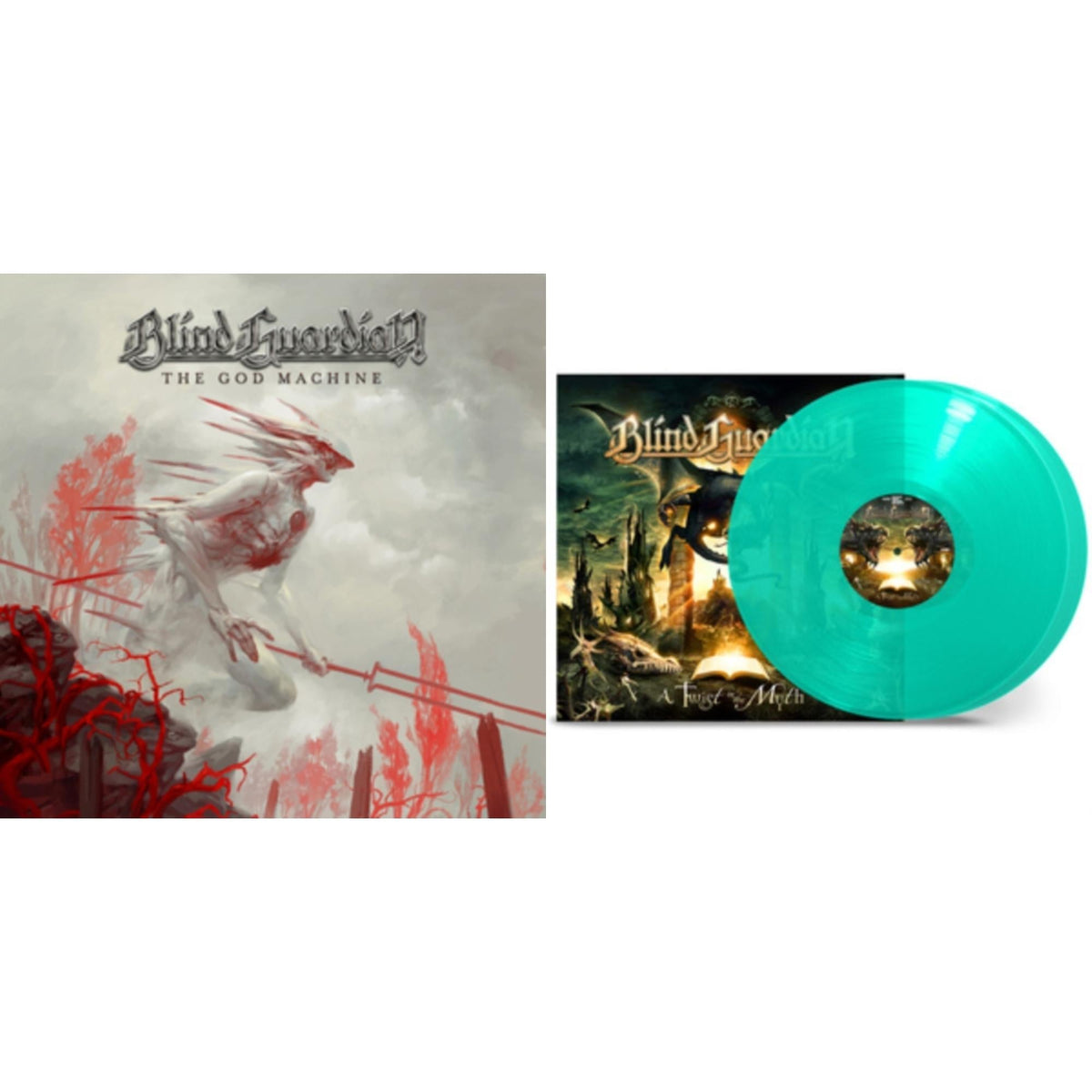 God Machine (Clear & Black Marble LP Vinyl) & Twist In The Myth (Mint Green Vinyl/2LP)