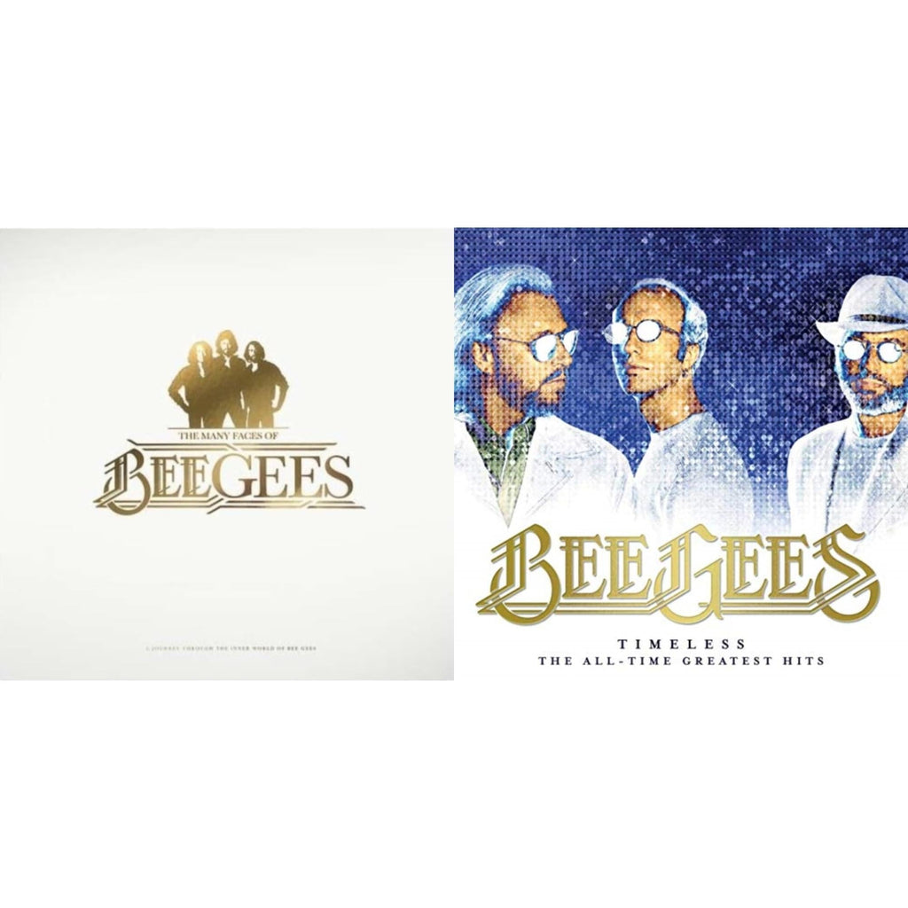 Bee Gees - Many Faces Of Bee Gees (White Vinyl/2LP) & Timeless: The All-Time Greatest Hits (2LP)