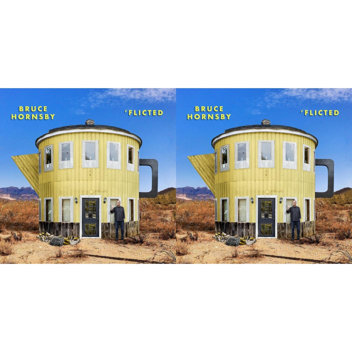 Bruce Hornsby - Flicted (Duckie Yellow LP Vinyl) (I) & 'Flicted