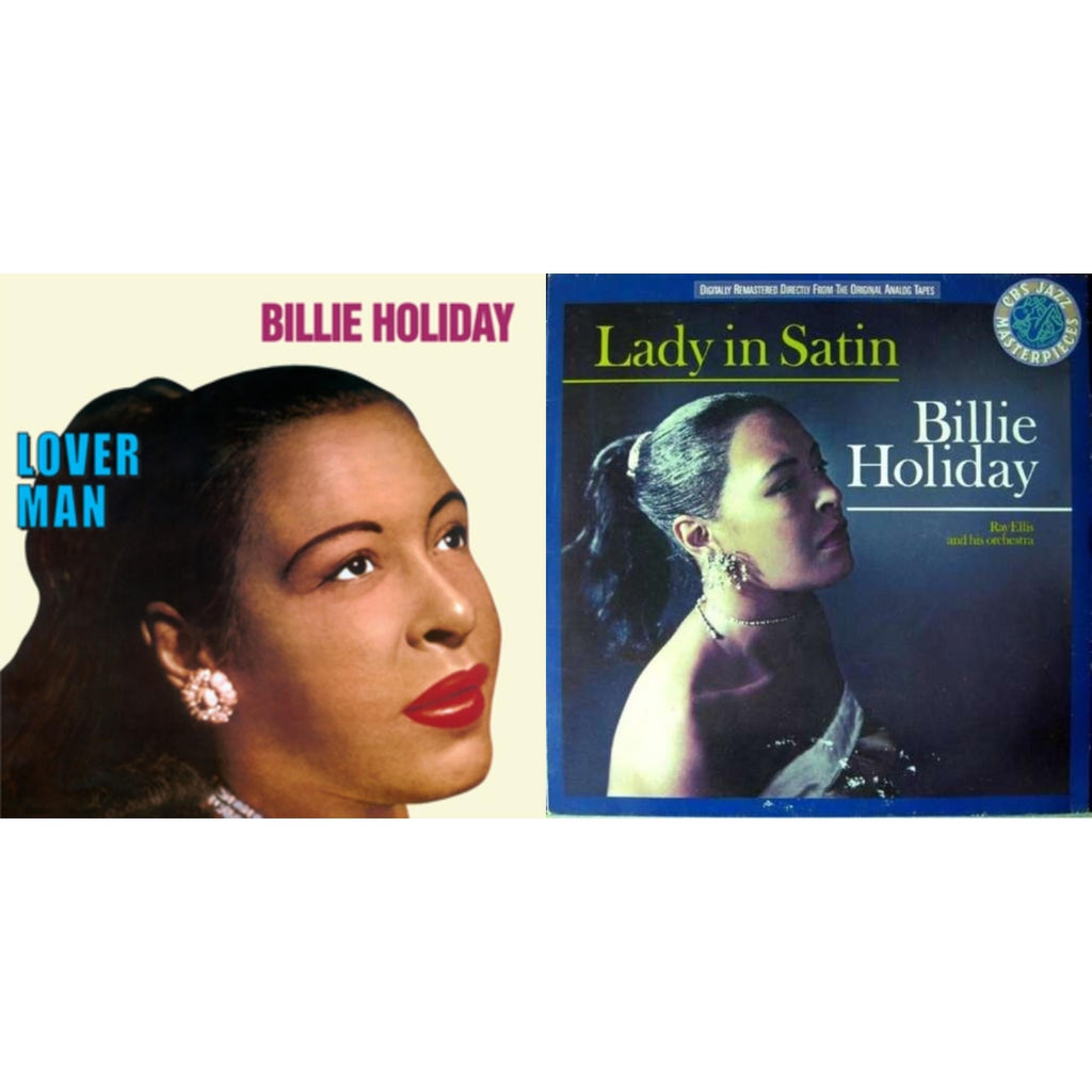 Billie Holiday - Lover Man & Lady In Satin - LP Vinyl Bundle