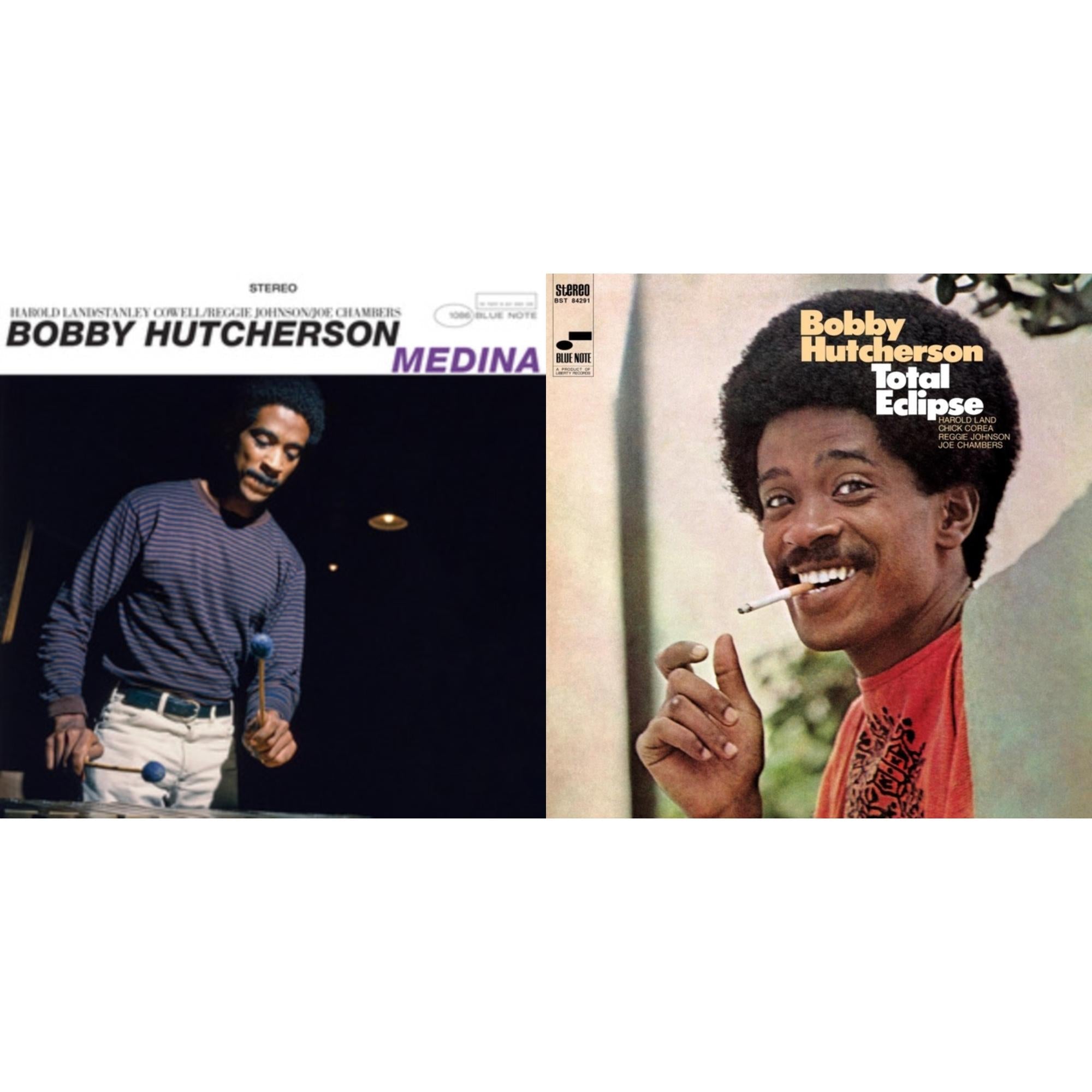 Bobby Hutcherson - Medina (Blue Note Tone Poet Series)  & Total Eclipse (Blue Note Tone Poet Series) - LP Vinyl Bundle