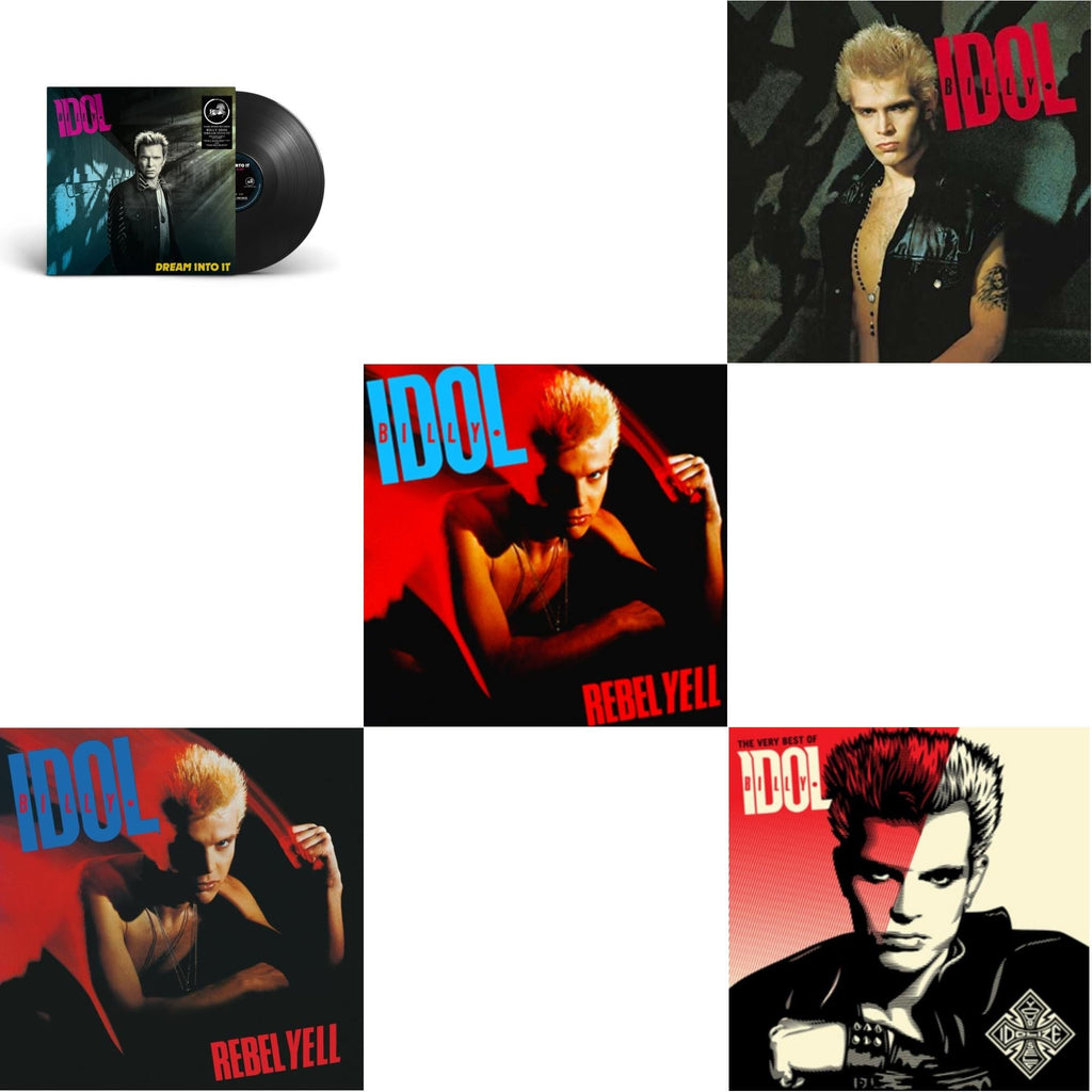 Dream Into It & Rebel Yell (Expanded Edition) (Deluxe/2LP) & Rebel Yell & Billy Idol (Original Sequence) & Idolize Yourself: Very Best Of (2LP)