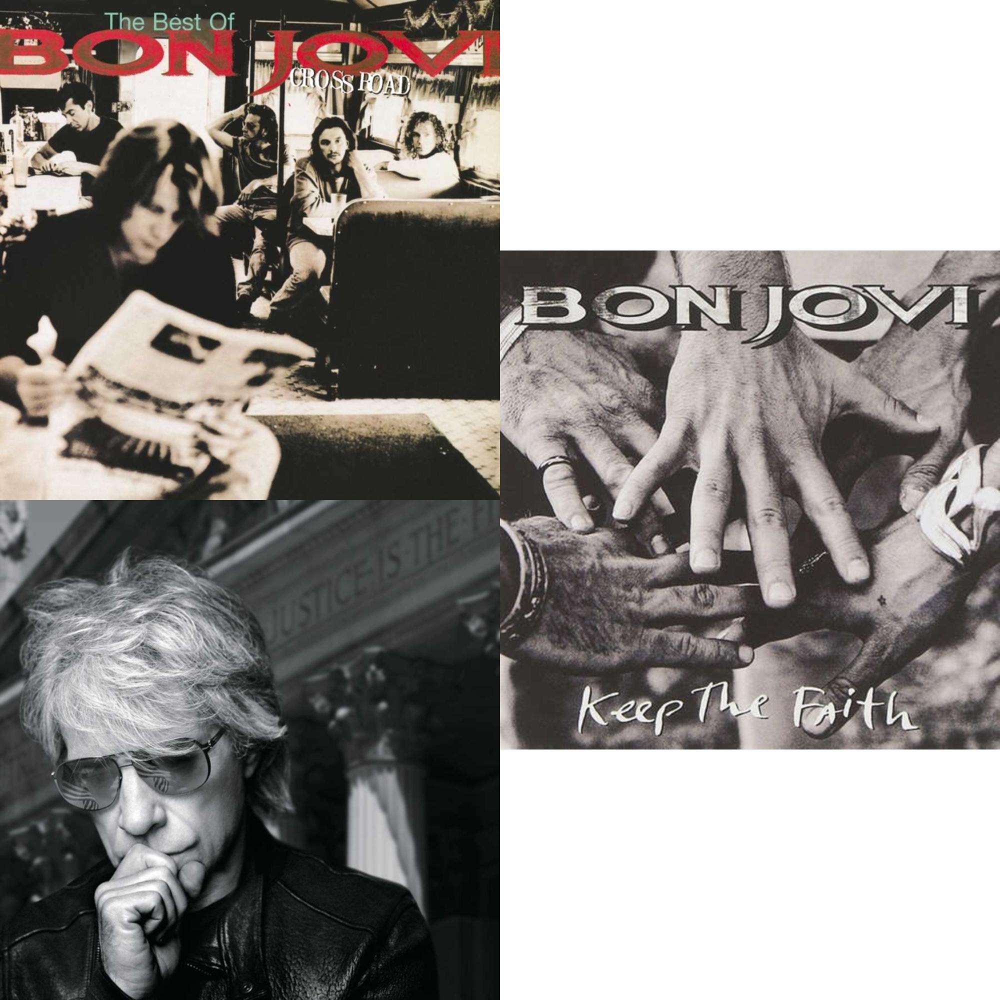 Cross Road (2LP) & 2020 (2LP/Gold Vinyl) & Keep The Faith (180G)