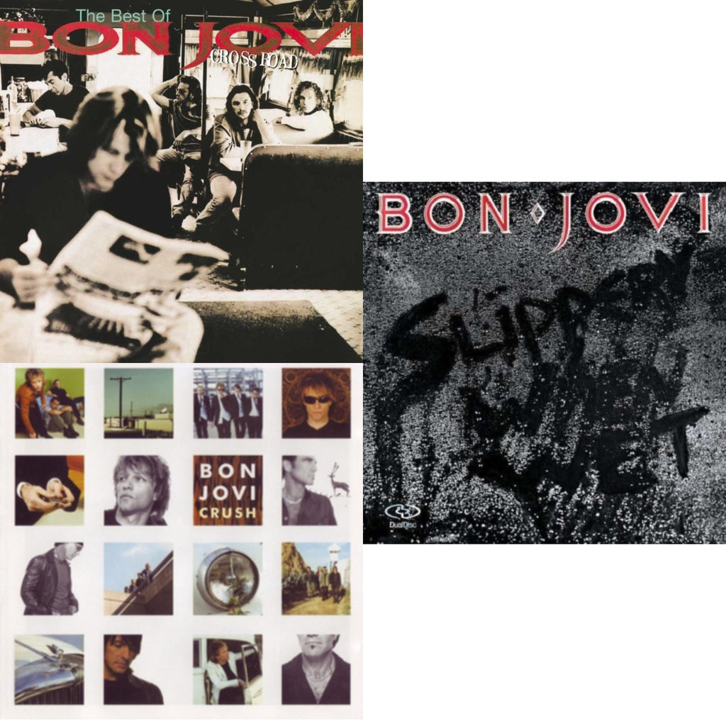 Cross Road (2LP) & Slippery When Wet (180G) & Crush (180G)