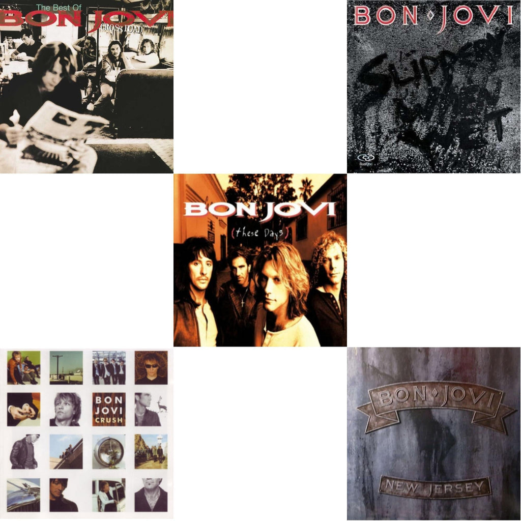 Cross Road (2LP) & Slippery When Wet (180G) & New Jersey (180G) & These Days (180G) & Crush (180G)