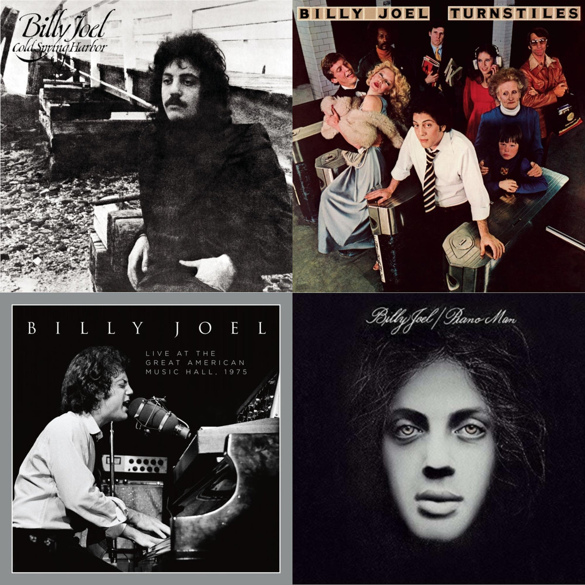 Cold Spring Harbor & Turnstiles & Live At The Great American Music Hall – 1975 (2LP) & Piano Man