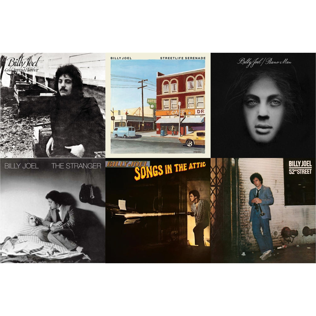 Cold Spring Harbor & Piano Man & Streetlife Serenade & 52Nd Street & Songs In The Attic & Stranger (180G)
