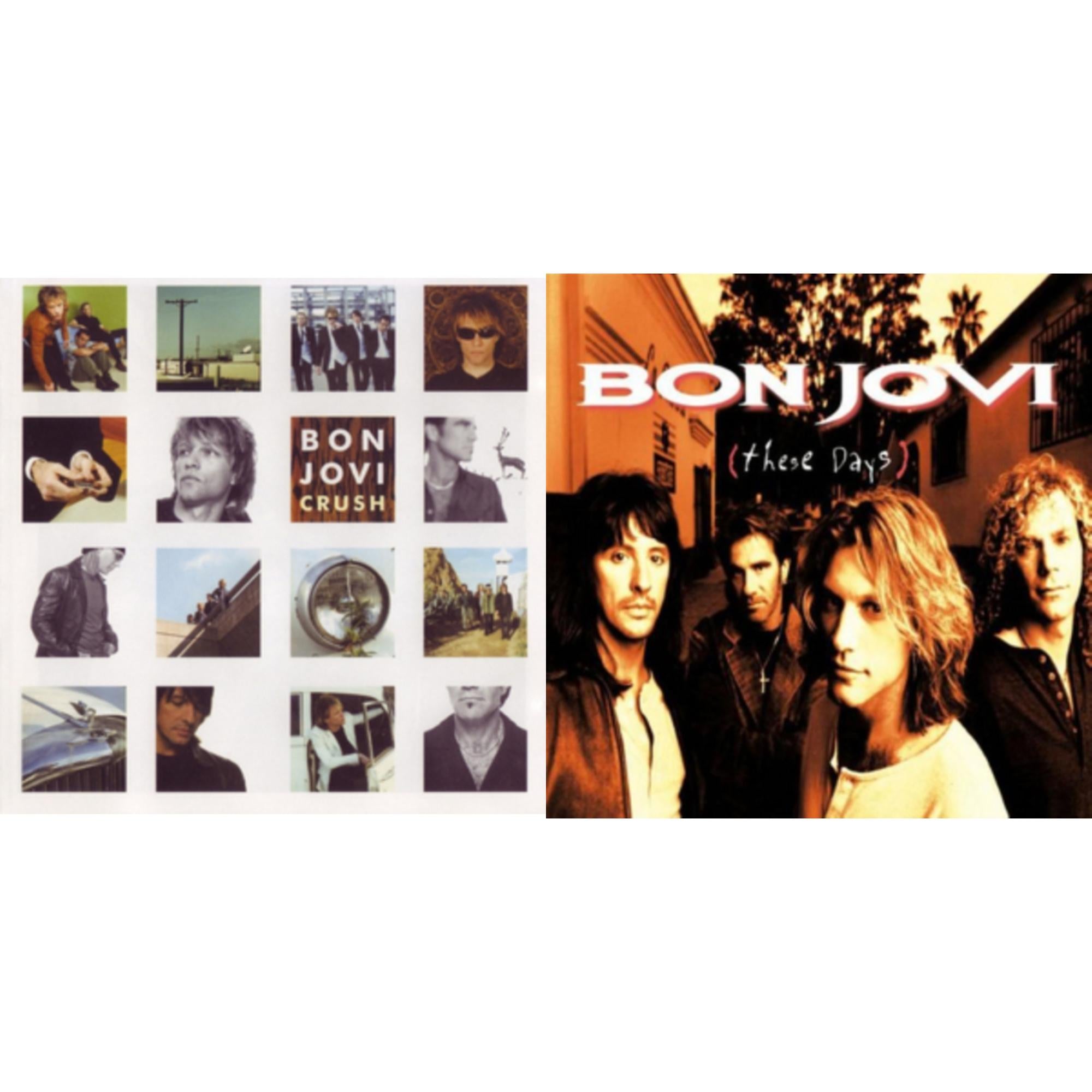 Bon Jovi - Crush (180G) & These Days (180G) - LP Vinyl Bundle