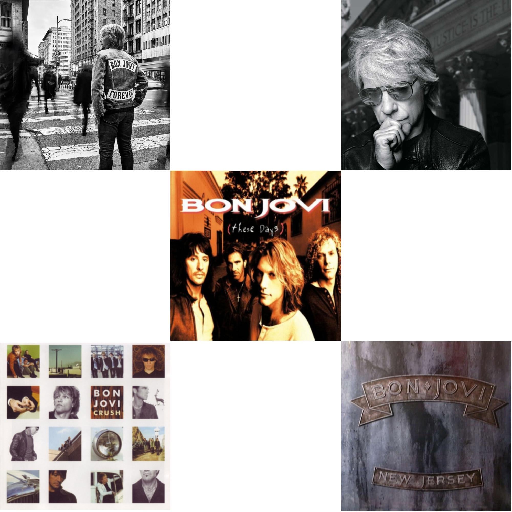 Forever & 2020 (2LP/Gold Vinyl) & New Jersey (180G) & These Days (180G) & Crush (180G)