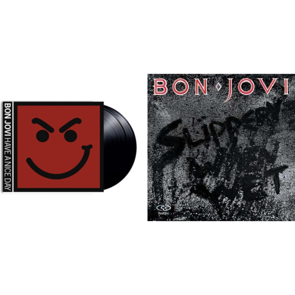 Bon Jovi - Have A Niceday (180G) & Slippery When Wet (180G) - LP Vinyl Bundle