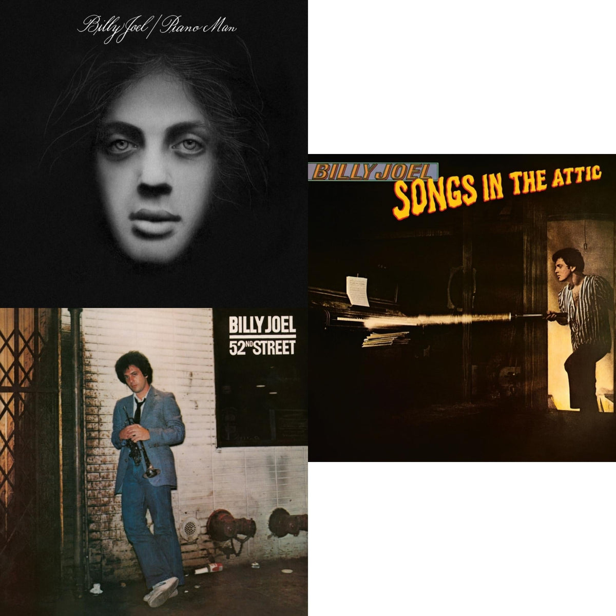 Piano Man & 52Nd Street & Songs In The Attic