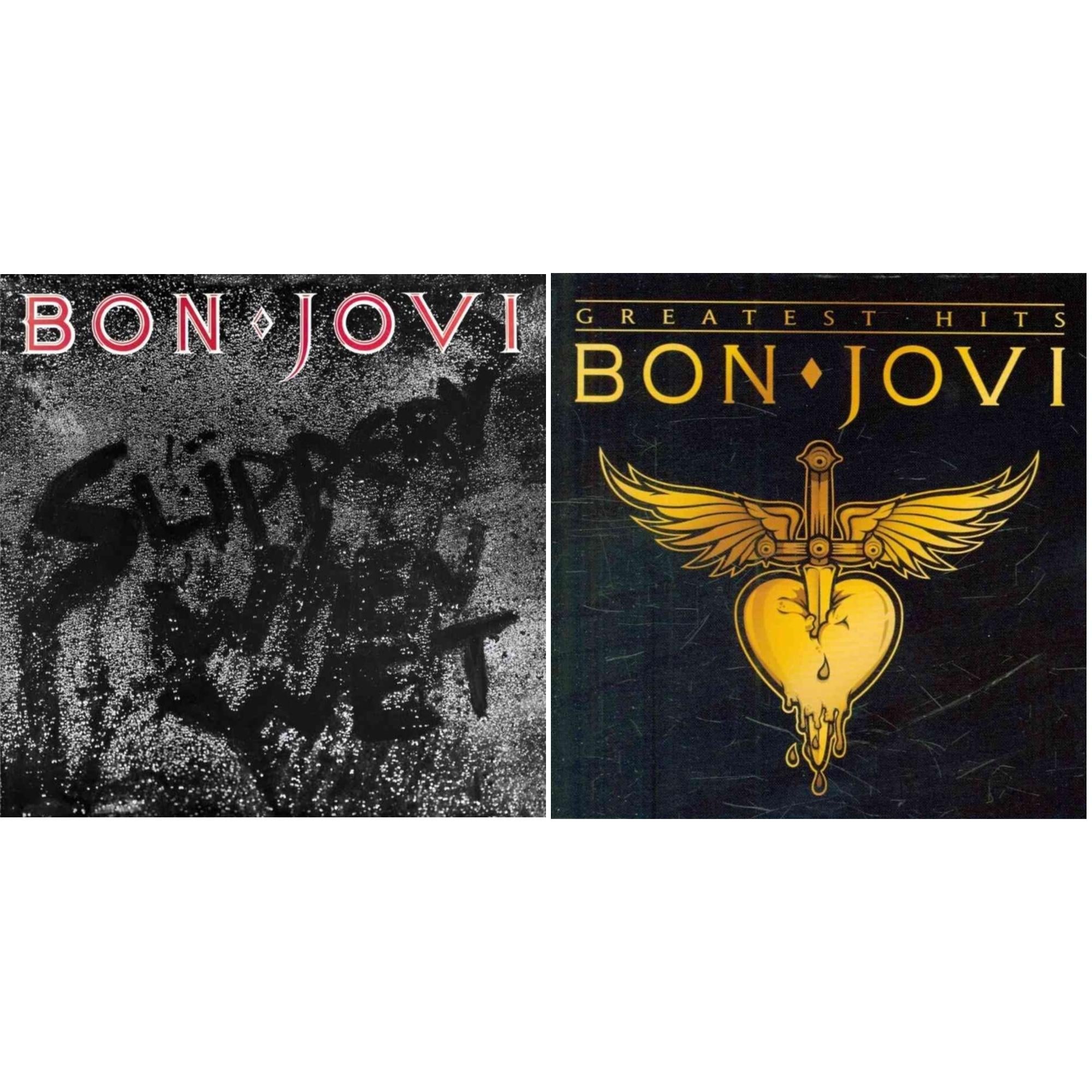 Bon Jovi - Slippery When Wet & Bon Jovi Greatest Hits - CD Bundle