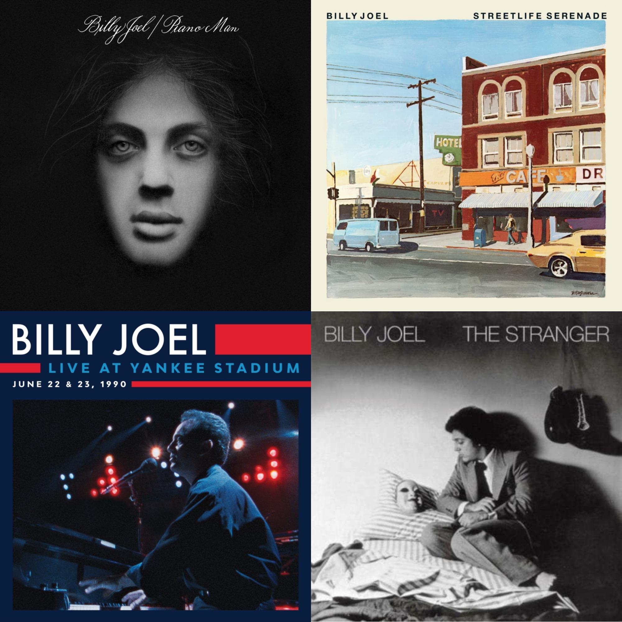 Piano Man & Streetlife Serenade & Live At Yankee Stadium (3LP) & Stranger (180G)