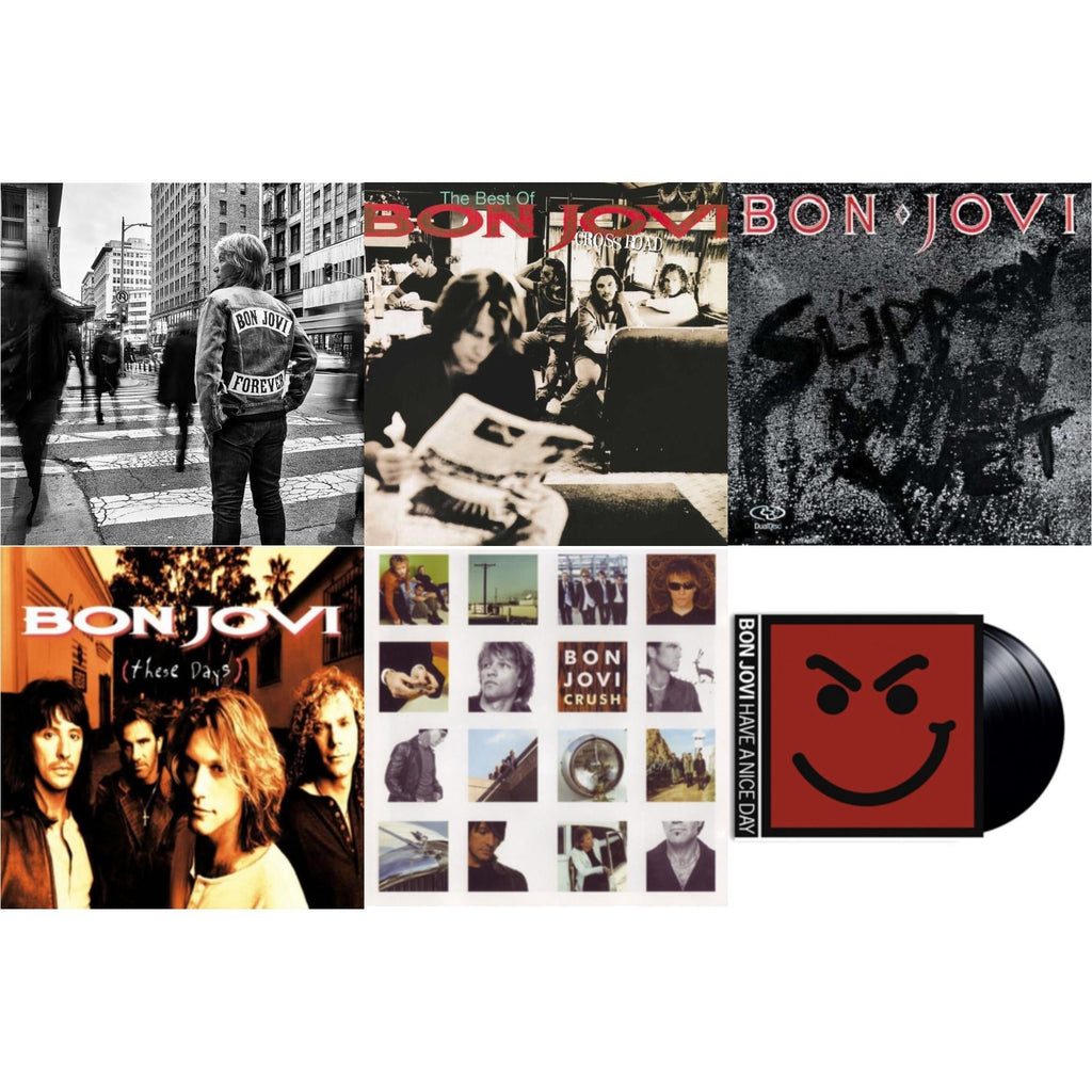 Forever & Cross Road (2LP) & Slippery When Wet (180G) & These Days (180G) & Crush (180G) & Have A Niceday (180G)