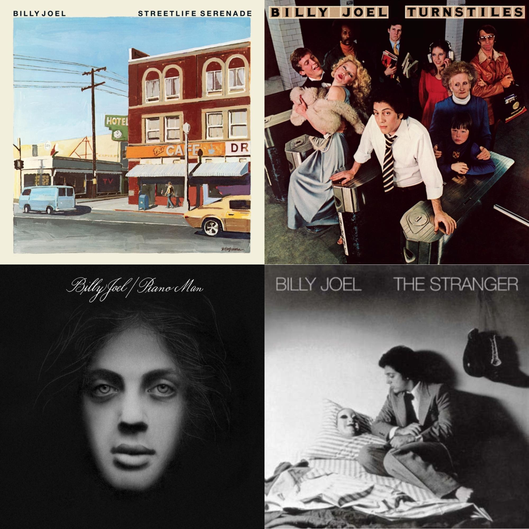 Piano Man & Streetlife Serenade & Turnstiles & Stranger (180G)